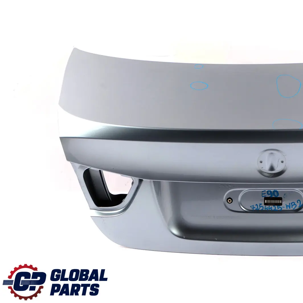 Trunk Boot Lid Tailgate Bootlid Bluewater Blue 896 to BMW 3 Series E90 LCI 2 Rear with Part number 7254425 BMW 3 Series E90 LCI 2 Rear Trunk Boot Lid Tailgate Bootlid Bluewater Blue 896 - SKU 7254425-WB2 - Part number 7254425