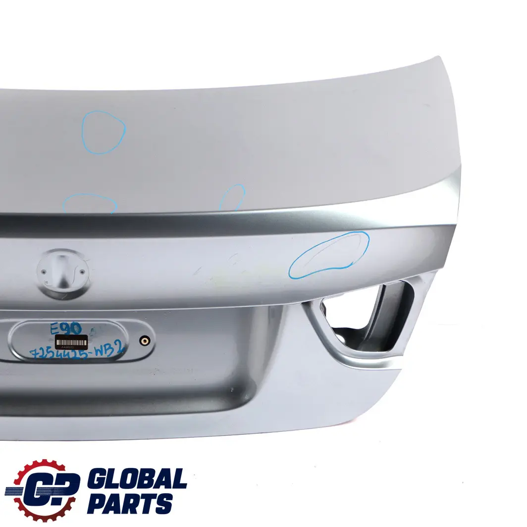 Trunk Boot Lid Tailgate Bootlid Bluewater Blue 896 to BMW 3 Series E90 LCI 2 Rear with Part number 7254425 BMW 3 Series E90 LCI 2 Rear Trunk Boot Lid Tailgate Bootlid Bluewater Blue 896 - SKU 7254425-WB2 - Part number 7254425