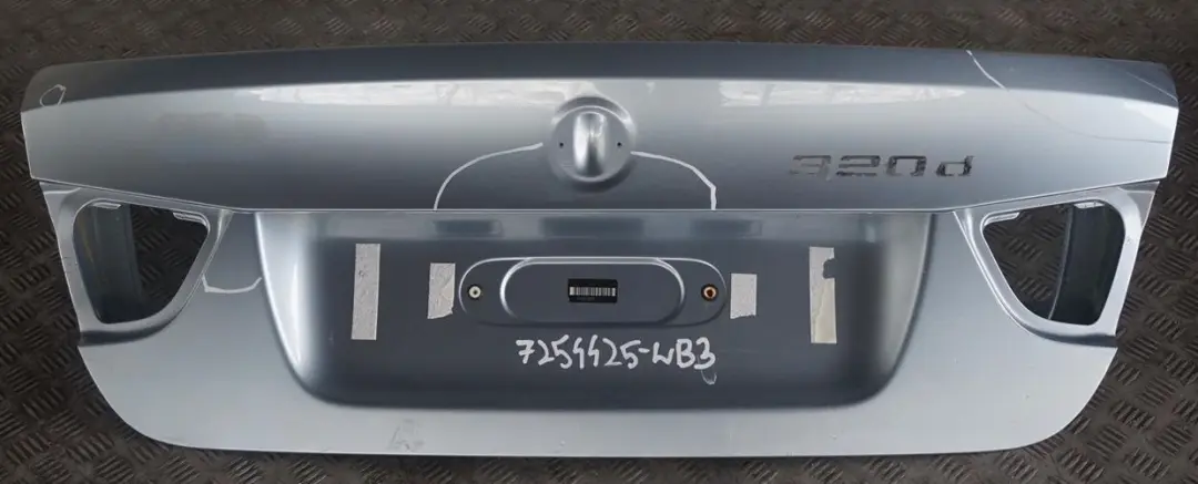 Trunk Boot Lid Tailgate Bootlid Bluewater Blue 896 to BMW 3 Series E90 LCI 3 Rear with Part number 7254425 BMW 3 Series E90 LCI 3 Rear Trunk Boot Lid Tailgate Bootlid Bluewater Blue 896 - SKU 7254425-WB3 - Part number 7254425