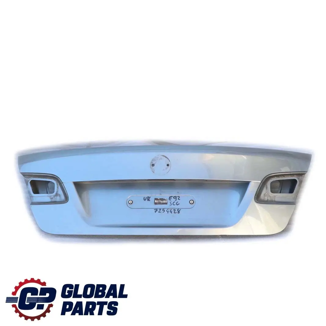 Boot Lid Rear Lid Spacegrau Space Grau Grey to BMW 3 E92 E92N LCI Coupe Tailgate with Part number 7254428 BMW 3 E92 E92N LCI Coupe Tailgate Boot Lid Rear Lid Spacegrau Space Grau Grey - SKU 7254428-SCG - Part number 7254428