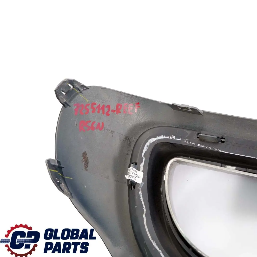 Ziergitter Unten Stoßstange Vorne Reef Blue Blau B30 für Mini Cooper S R55 R56 LCI mit Teilenummer 7255112 Mini Cooper S R55 R56 LCI Ziergitter Unten Stoßstange Vorne Reef Blue Blau B30 - SKU 7255112-REEF - Teilenummer 7255112