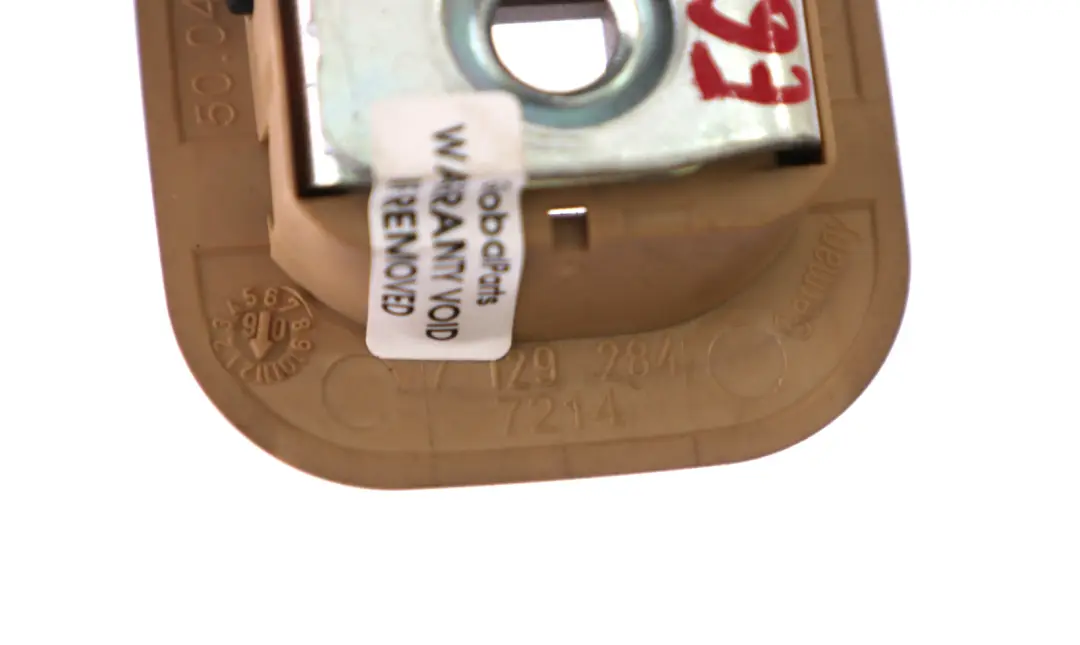 BMW 5 Series E60 E61 LCI Deck Child Seat Support Beige Trunk - SKU 7255423 - Part number 7255423