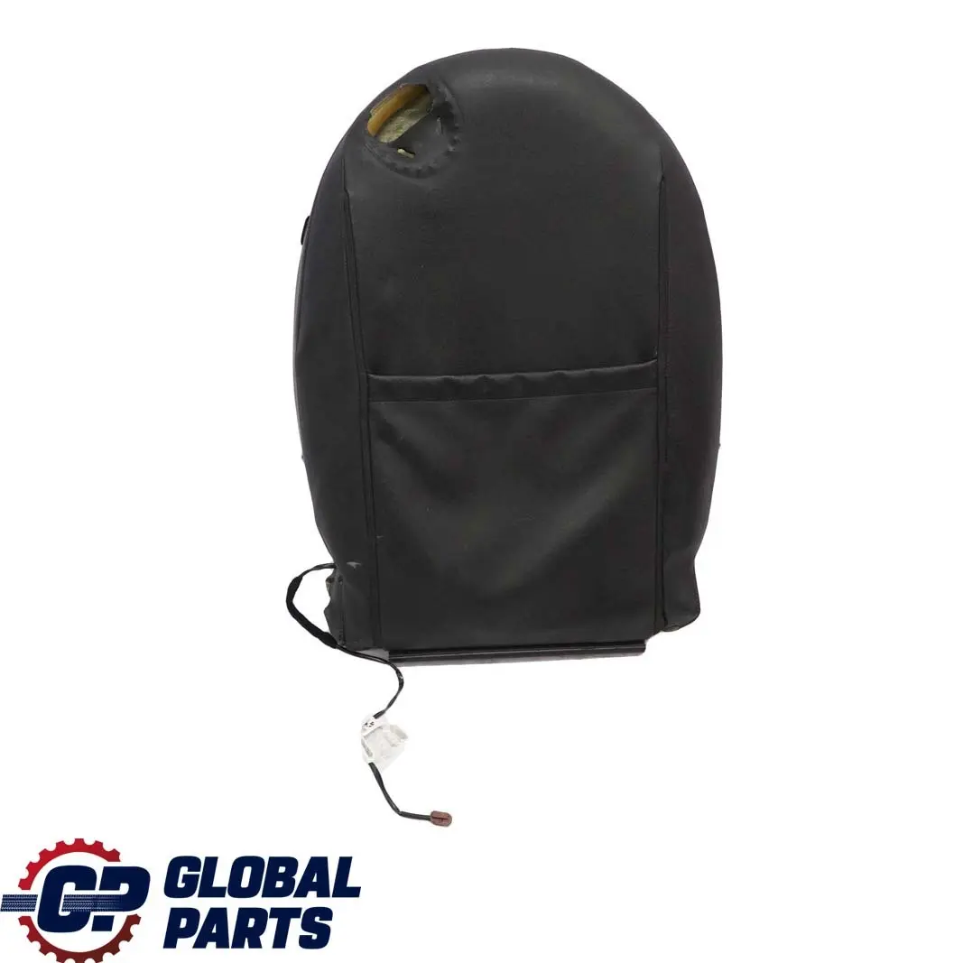 BMW Mini R55 R56 Front Left N/S Heated Sport Seat Backrest Leather Punch Black - SKU 7255519 - Part number 7255519