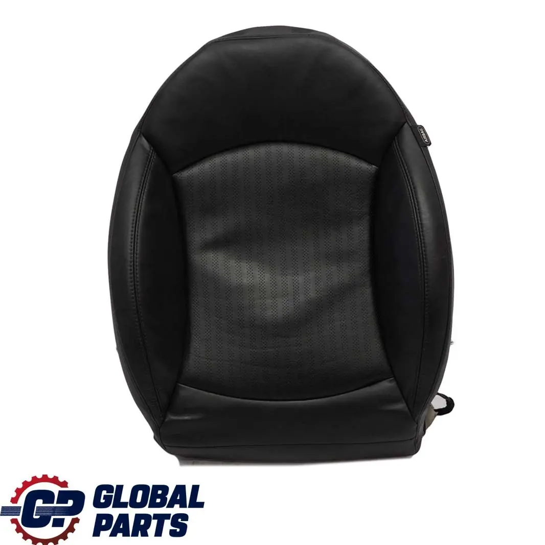 BMW Mini R55 R56 Front Left N/S Heated Sport Seat Backrest Leather Punch Black - SKU 7255519 - Part number 7255519