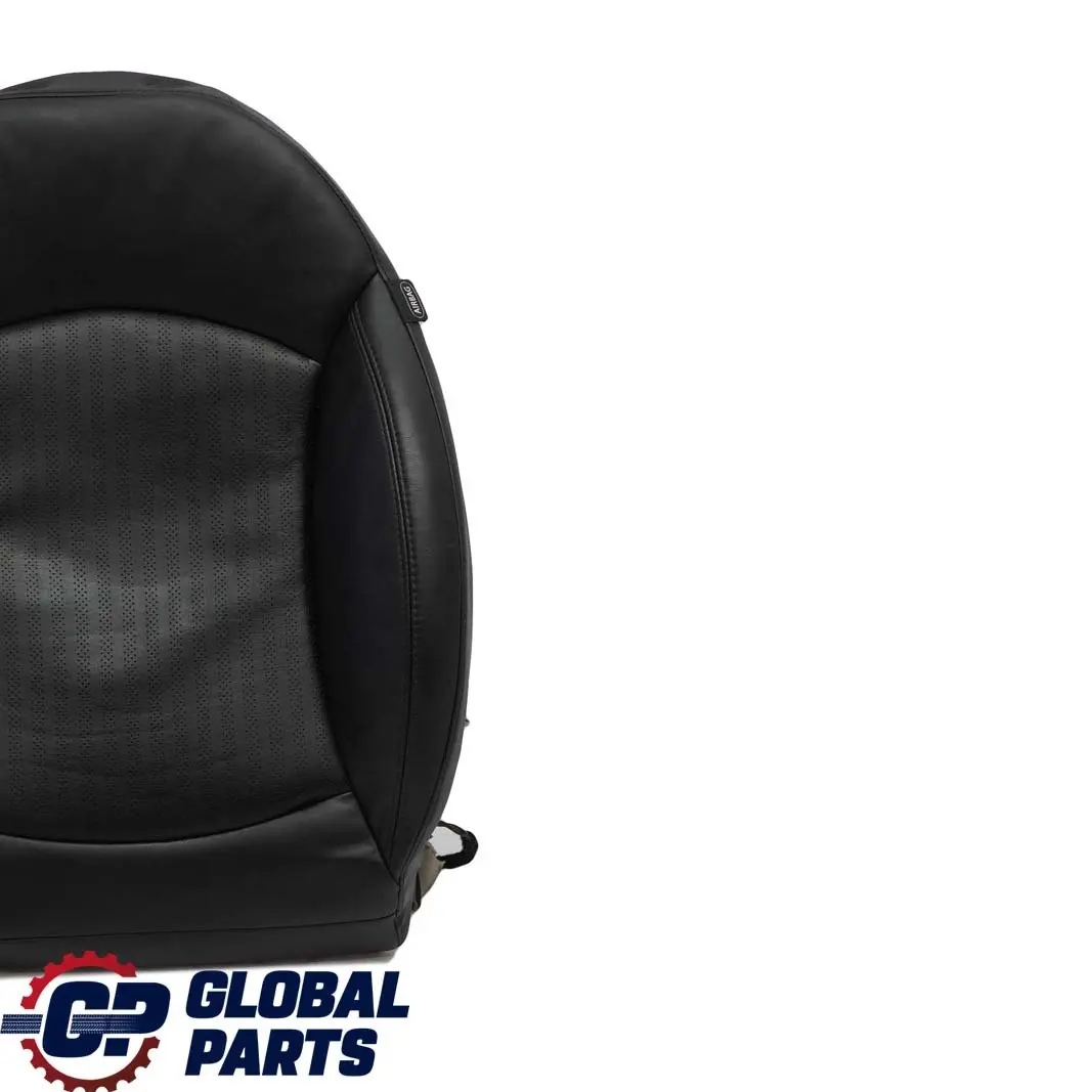 BMW Mini R55 R56 Front Left N/S Heated Sport Seat Backrest Leather Punch Black - SKU 7255519 - Part number 7255519