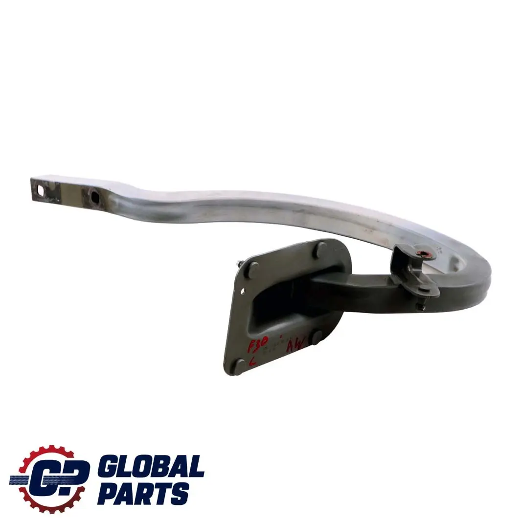 BMW 3 F30 Left N/S Trunk Lid Boot Tailgate Hinge Arm Alpinweiss White - 300 - SKU 7255637-AW - Part number 7255637