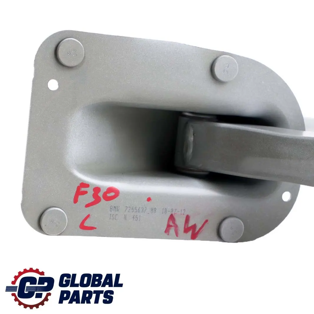 BMW 3 F30 Left N/S Trunk Lid Boot Tailgate Hinge Arm Alpinweiss White - 300 - SKU 7255637-AW - Part number 7255637