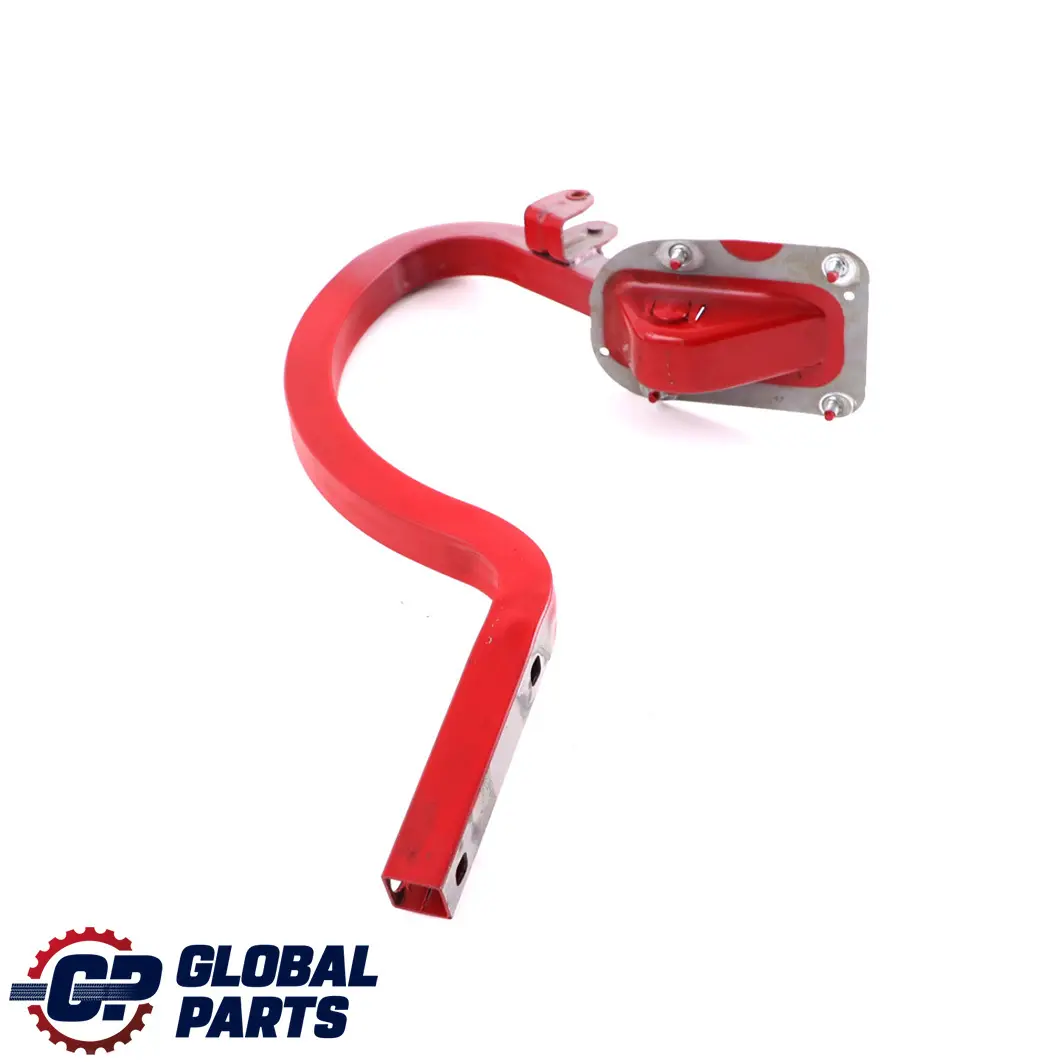 BMW F30 Left Trunk Lid Hinge Arm Melbourne Red Metallic A75 - SKU 7255637-MRT - Part number 7255637