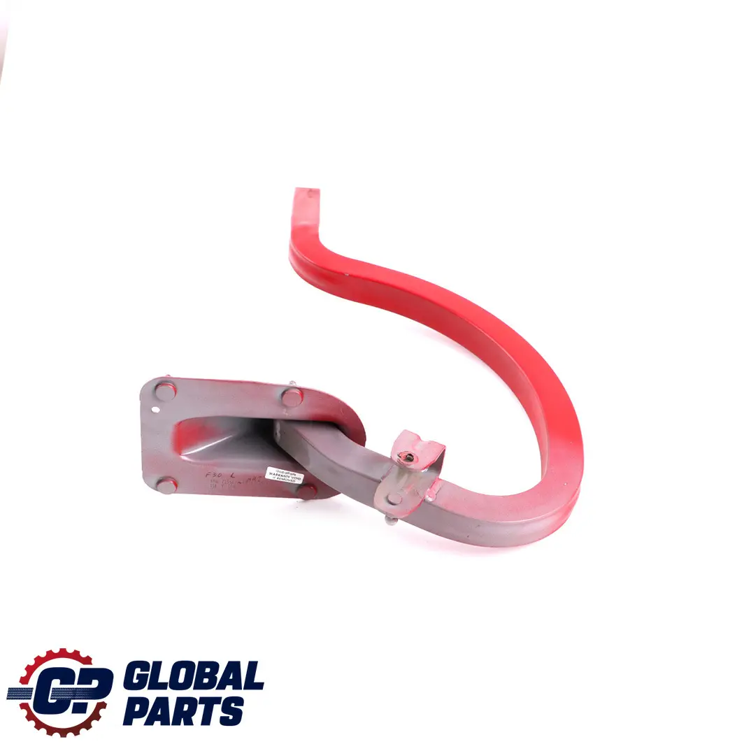 BMW F30 Left Trunk Lid Hinge Arm Melbourne Red Metallic A75 - SKU 7255637-MRT - Part number 7255637