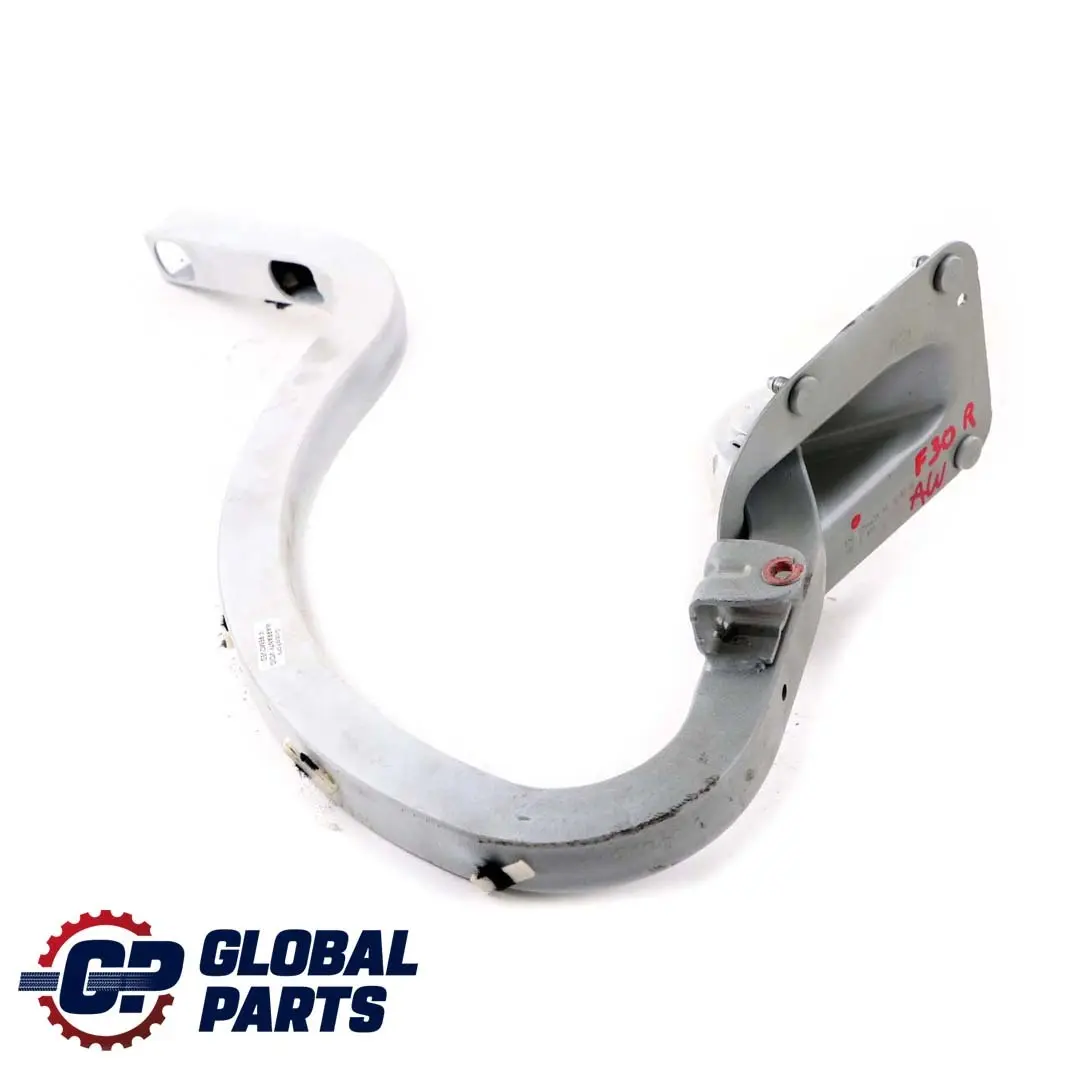 BMW F30 Right O/S Trunk Lid Boot Tailgate Hinge Arm Alpinweiss Alpine White-300 - SKU 7255638-AW - Part number 7255638