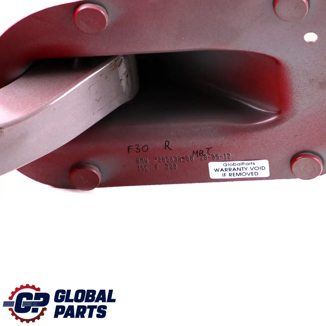 BMW F30 Tapa del maletero derecho Bisagra Brazo Melbourne Rojo - SKU 7255638-MRT - Número de pieza 7255638