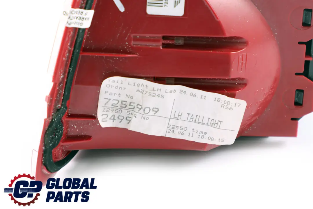 Mini Cooper One R56 R57 LCI Rear Tail Light Lamp Left N/S Outer - SKU 7255909 - Part number 7255909