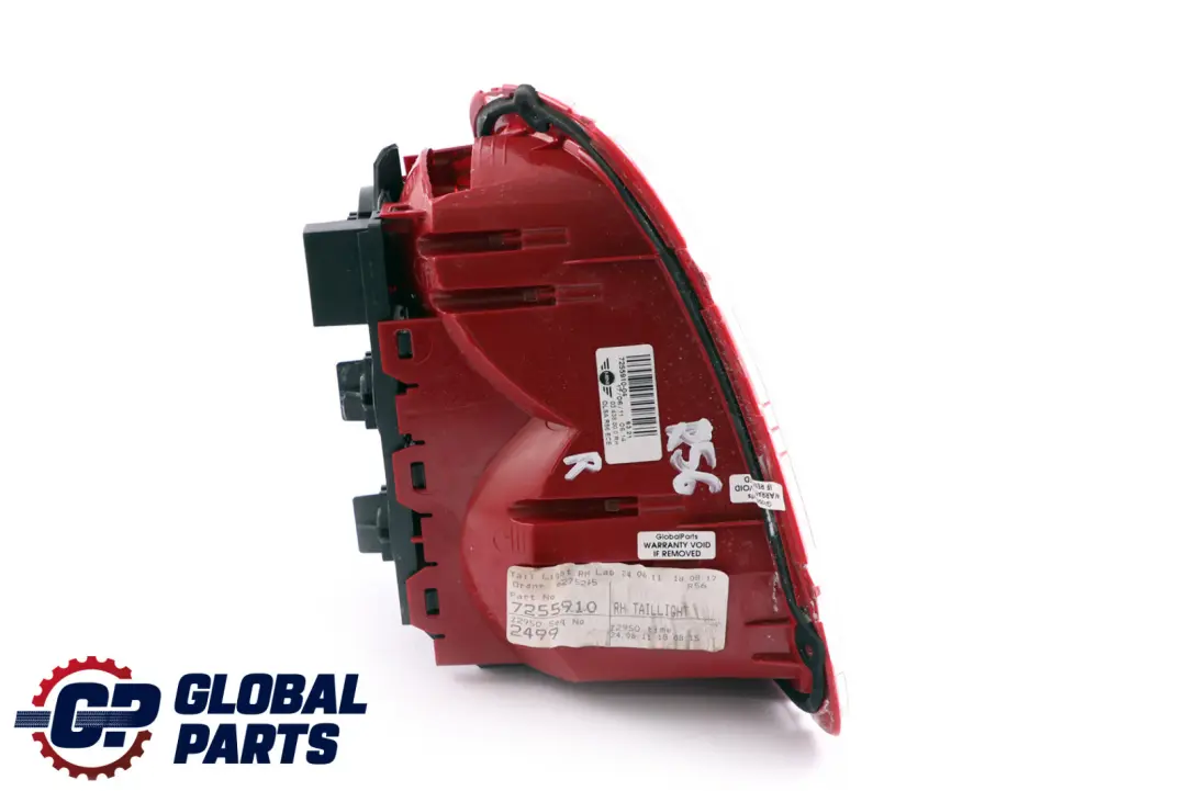 Licht Heckleuchte Seitenwand Hinten Rechts für Mini Cooper R56 R57 LCI mit Teilenummer 7255910 Mini Cooper R56 R57 LCI Licht Heckleuchte Seitenwand Hinten Rechts - SKU 7255910 - Teilenummer 7255910