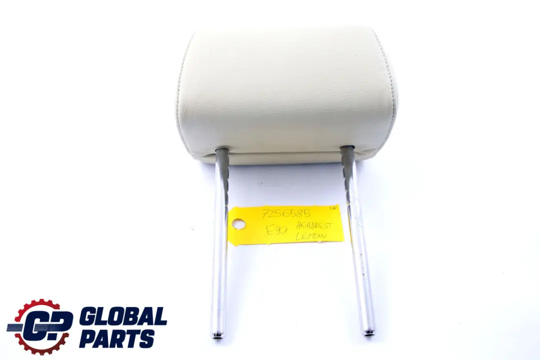 BMW 3 E90 E91 Rear Seat Left Right N/O/S Backrest Headrest Leather Lemon - SKU 7256585 - Part number 7256585