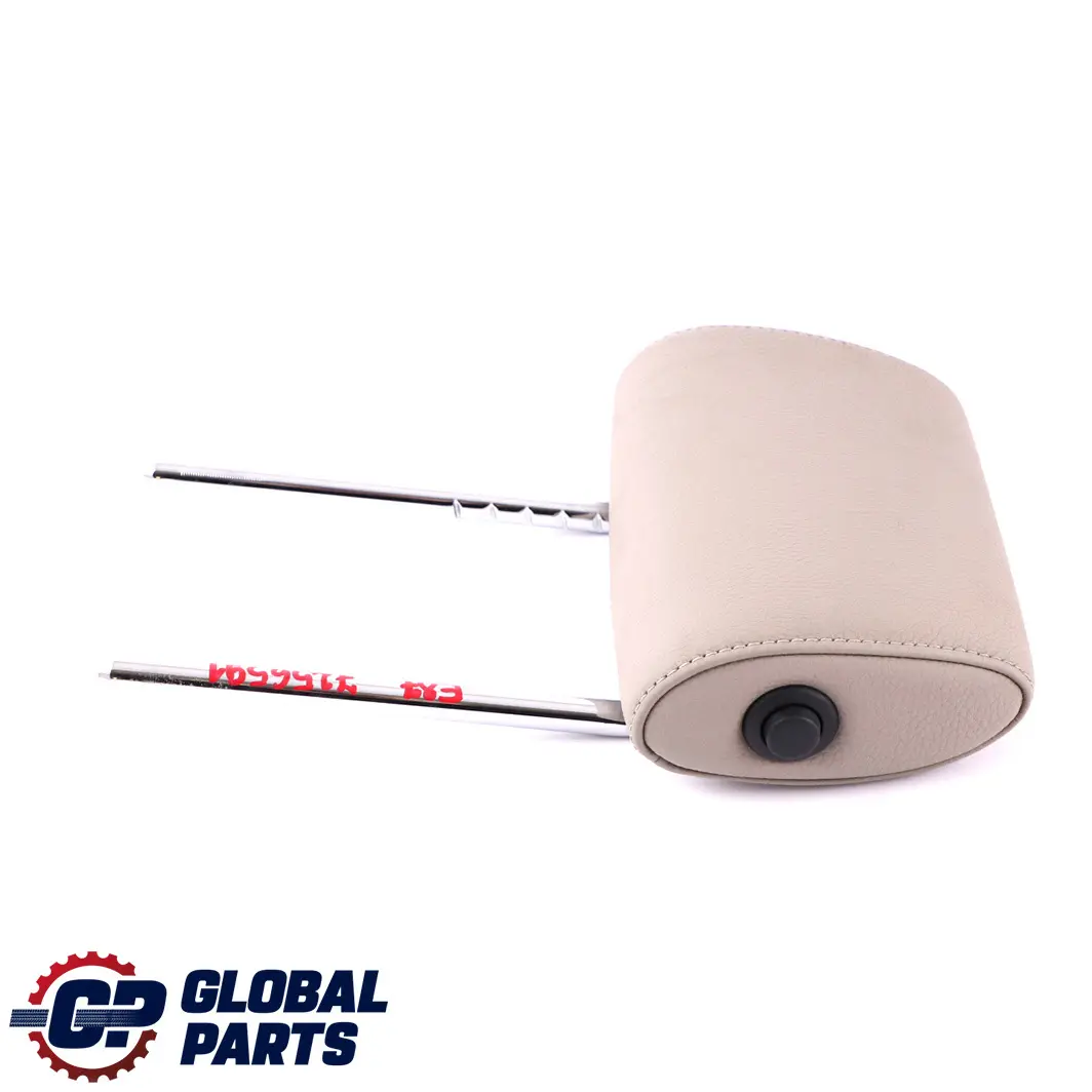 Leather Boston Beige Rear Seat Left Right N/O/S Headrest to BMW E81 E82 E87 with Part number 7256591 BMW E81 E82 E87 Leather Boston Beige Rear Seat Left Right N/O/S Headrest - SKU 7256591 - Part number 7256591