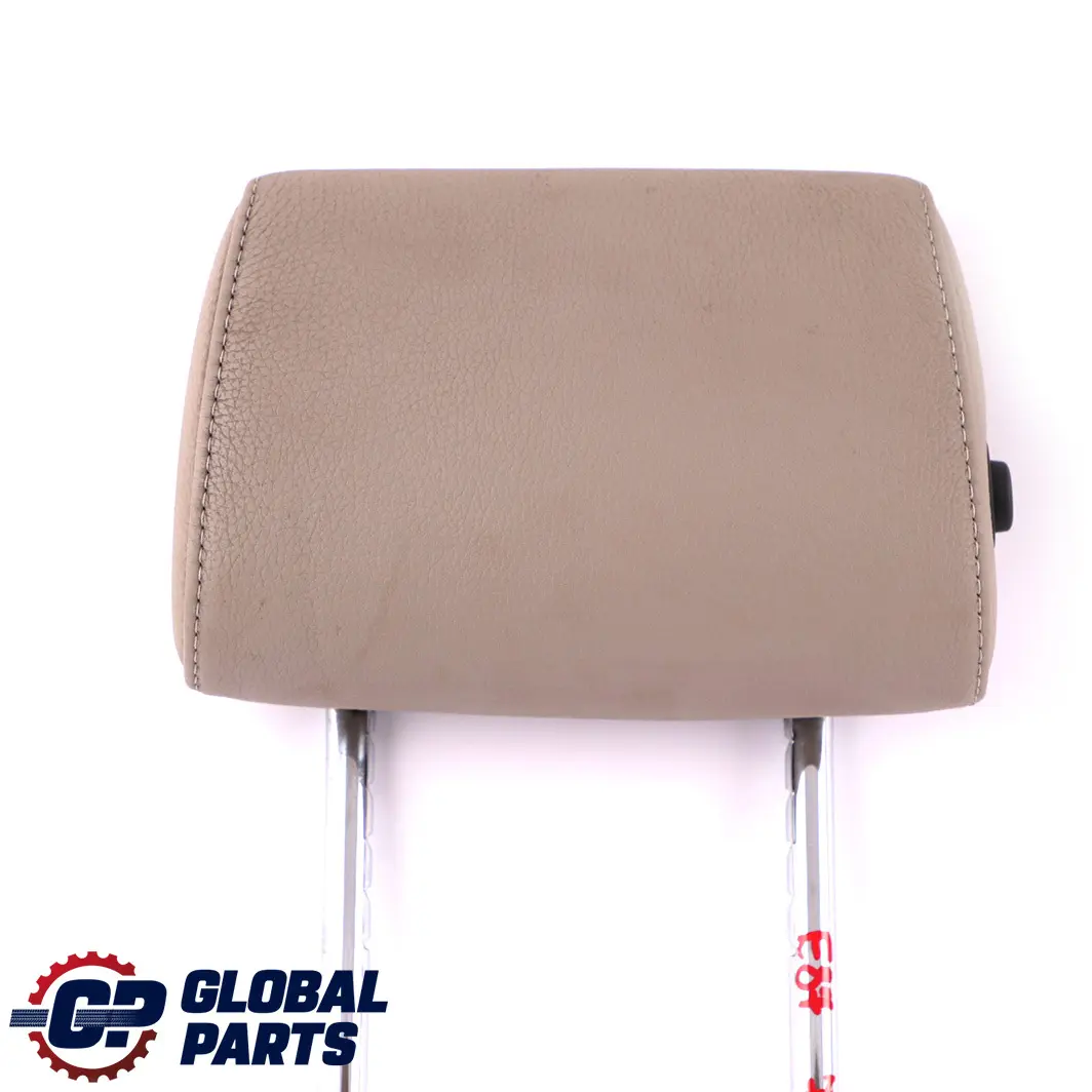Leather Boston Beige Rear Seat Left Right N/O/S Headrest to BMW E81 E82 E87 with Part number 7256591 BMW E81 E82 E87 Leather Boston Beige Rear Seat Left Right N/O/S Headrest - SKU 7256591 - Part number 7256591