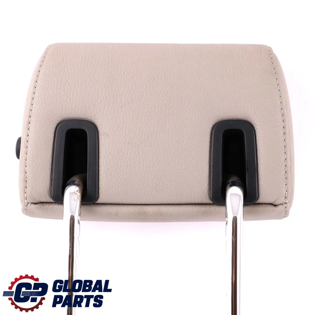 Leather Boston Beige Rear Seat Left Right N/O/S Headrest to BMW E81 E82 E87 with Part number 7256591 BMW E81 E82 E87 Leather Boston Beige Rear Seat Left Right N/O/S Headrest - SKU 7256591 - Part number 7256591