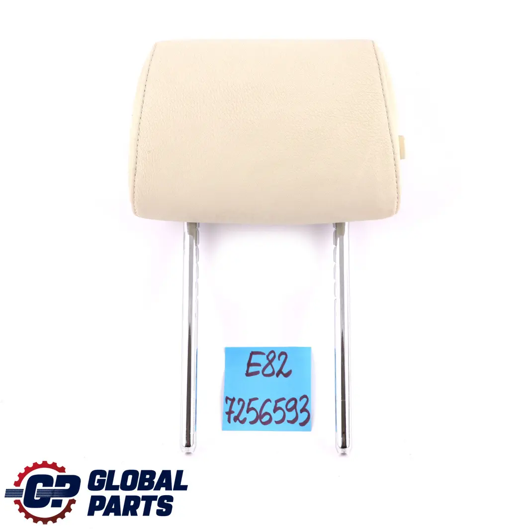 BMW E81 E82 E87 Siège arrière Boston Lemon en cuir Gauche Droite Appui-tête - SKU 7256593 - Numéro de pièce 7256591