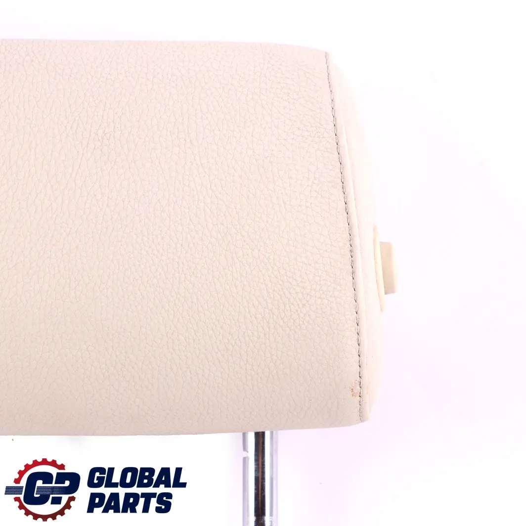 BMW 1 3 E81 E87 LCI E90 E91 Rear Seat Backrest Middle Headrest Leather Lemon - SKU 7256601-1 - Part number 7256601