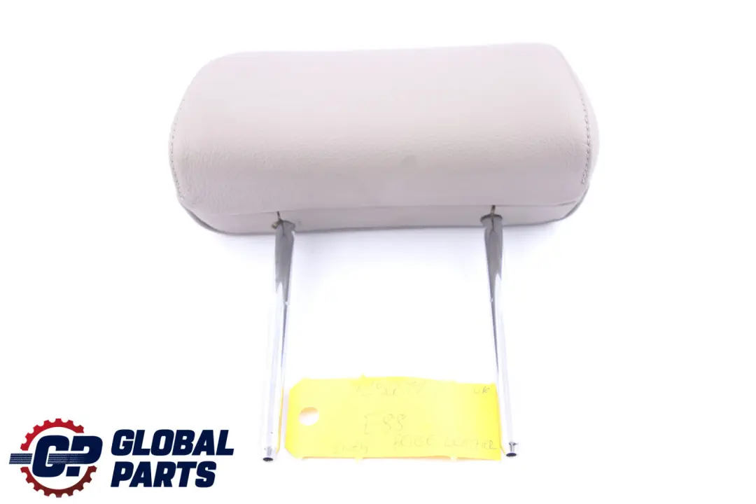 BMW 1 E88 Convertible Leather Beige Rear Seat Left Right N/O/S Headrest - SKU 7256611 - Part number 7256611