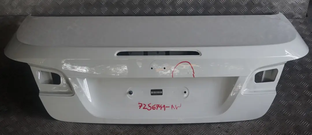 Boot Trunk Lid Jerezschwarz Black - A73 to BMW 3 E93 Convertible Tailgate Rear with Part number 7256741 BMW 3 E93 Convertible Tailgate Rear Boot Trunk Lid Jerezschwarz Black - A73 - SKU 7256741-JEREZ - Part number 7256741