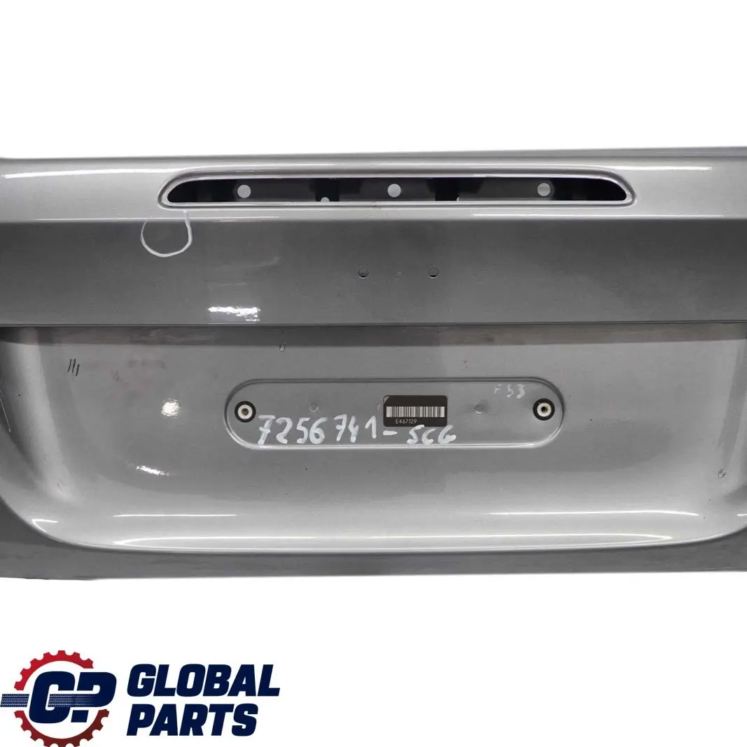 BMW 3 E93 Convertible Rear Boot Trunk Lid Tailgate Spacegrau Space Grey - A52 - SKU 7256741-SCG - Part number 7256741