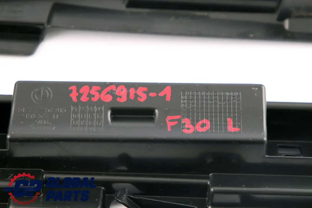 BMW 3 Series F30 F31 Supporting Ledge Bracket Mount Left N/S M Sport Set - SKU 7256915-1 - Part number 7256915