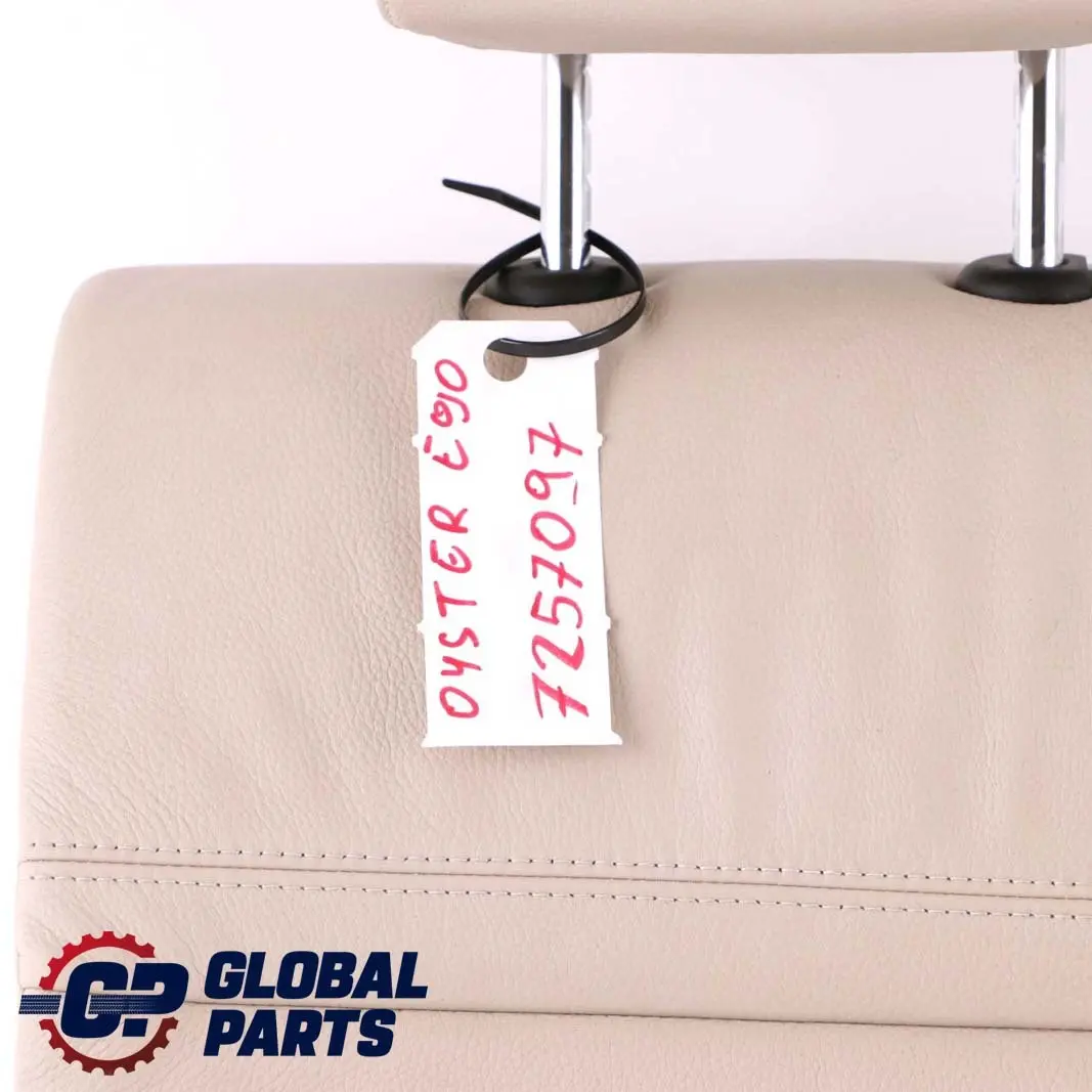 Right O/S Seat Cover Backrest Leather Dakota Oyster to BMW 3 Series E90 LCI Rear with Part number 7257097 BMW 3 Series E90 LCI Rear Right O/S Seat Cover Backrest Leather Dakota Oyster - SKU 7257097 - Part number 7257097