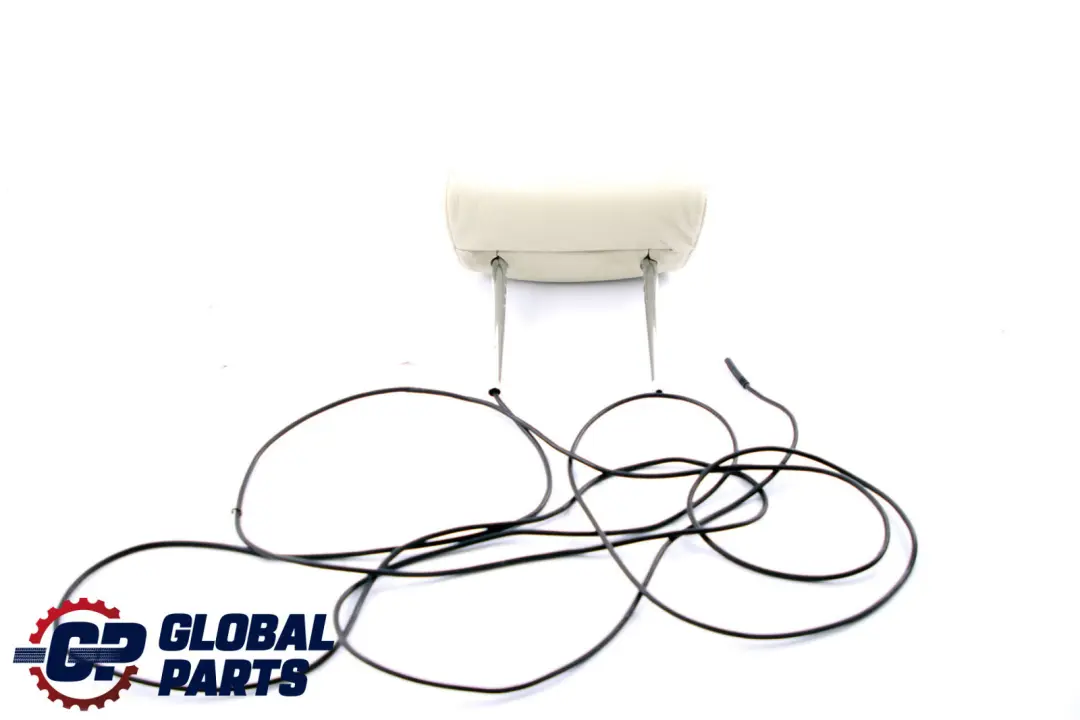 BMW 1 E81 E82 E87 LCI E88 Front Seat Headrest Leather Lemon Alpine Screen - SKU 7257217-1 - Part number 7257217