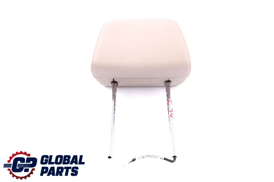 Appui-tête de siège avant Cuir Oyster pour BMW E90 E91 LCI à propos du numéro de pièce 7257222 BMW E90 E91 LCI Appui-tête de siège avant Cuir Oyster - SKU 7257222 - Numéro de pièce 7257222