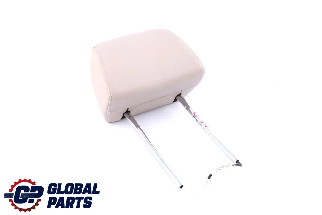 Appui-tête de siège avant Cuir Oyster pour BMW E90 E91 LCI à propos du numéro de pièce 7257222 BMW E90 E91 LCI Appui-tête de siège avant Cuir Oyster - SKU 7257222 - Numéro de pièce 7257222