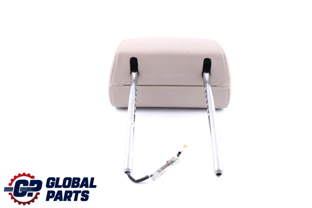 Rücksitz Kopfstütze Leder Dakota Oyster für BMW 3 er E90 E91 LCI mit Teilenummer 7257222 BMW 3 er E90 E91 LCI Rücksitz Kopfstütze Leder Dakota Oyster - SKU 7257222 - Teilenummer 7257222