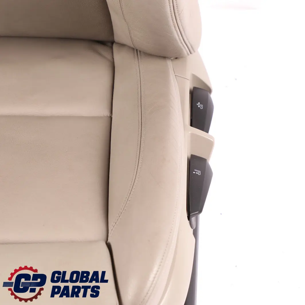 Front Left N/S Seat Leather Boston Beige to BMW 1 Series E81 E82 Sport with Part number 7251073 BMW 1 Series E81 E82 Sport Front Left N/S Seat Leather Boston Beige - SKU 7257459 - Part number 7251073