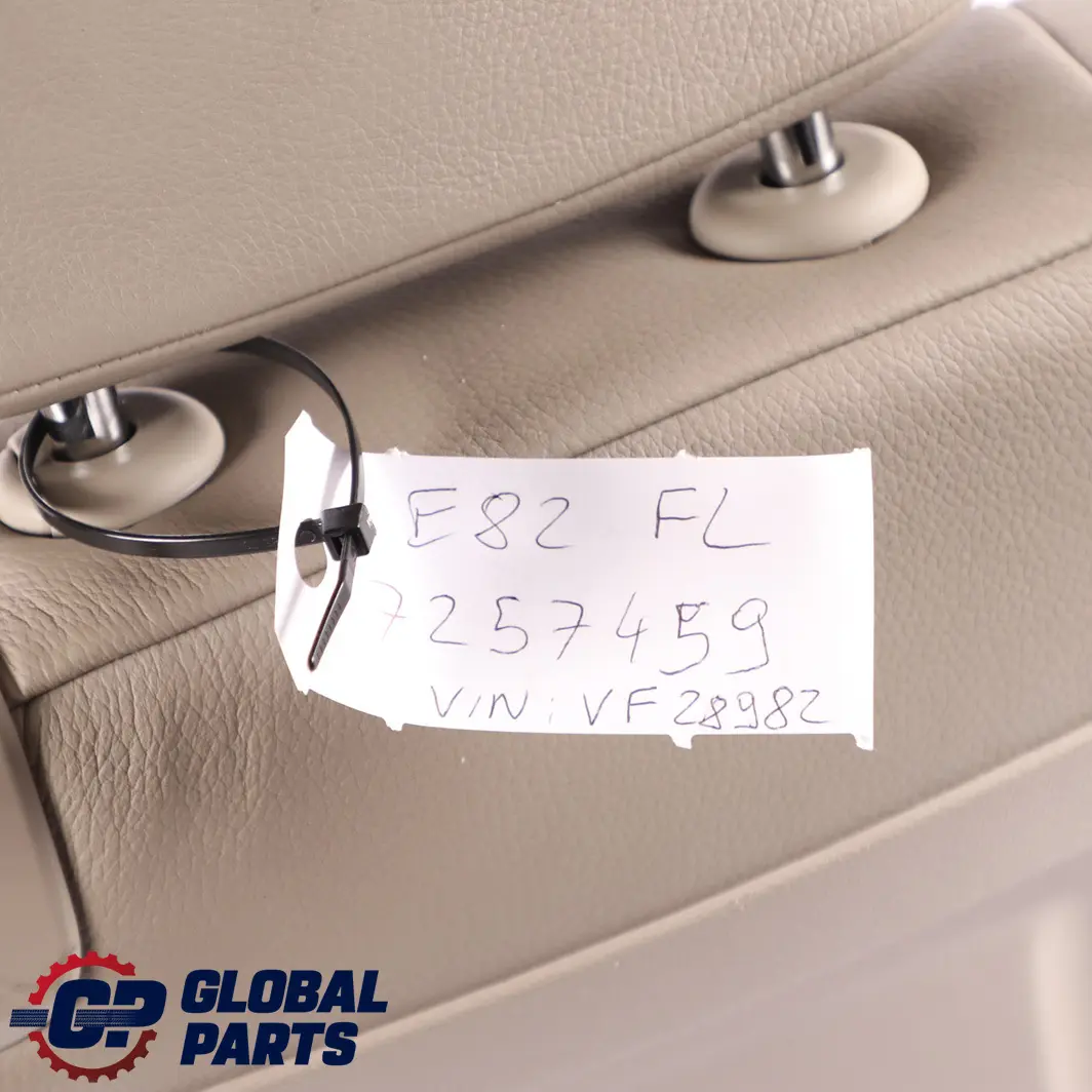 BMW 1 Series E81 E82 Sport Front Left N/S Seat Leather Boston Beige - SKU 7257459 - Part number 7251073