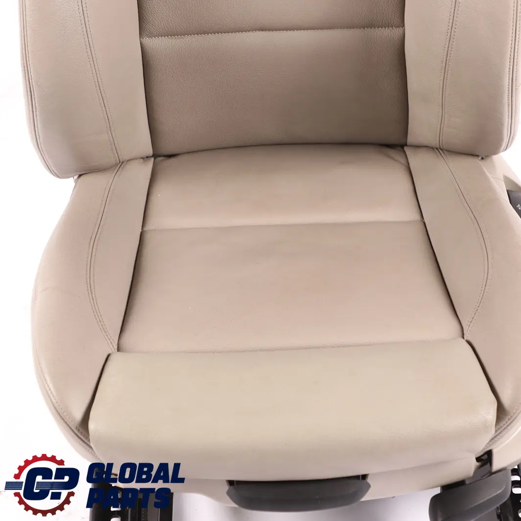 Front Left N/S Seat Leather Boston Beige to BMW 1 Series E81 E82 Sport with Part number 7251073 BMW 1 Series E81 E82 Sport Front Left N/S Seat Leather Boston Beige - SKU 7257459 - Part number 7251073