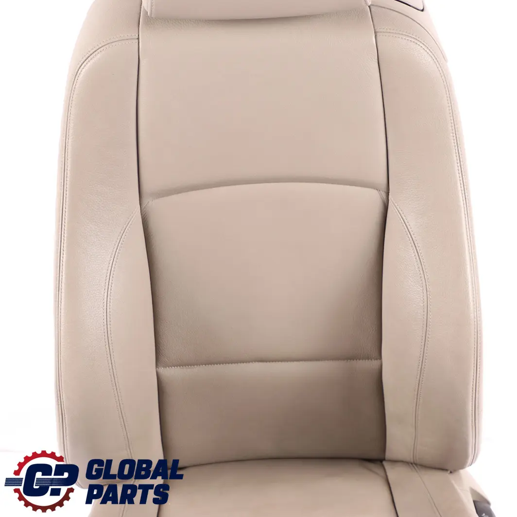 BMW 1 Series E81 E82 Sport Front Left N/S Seat Leather Boston Beige - SKU 7257459 - Part number 7251073