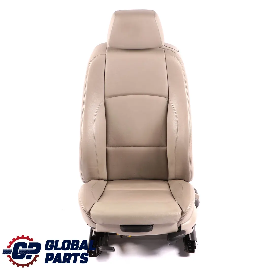Front Left N/S Seat Leather Boston Beige to BMW 1 Series E81 E82 Sport with Part number 7251073 BMW 1 Series E81 E82 Sport Front Left N/S Seat Leather Boston Beige - SKU 7257459 - Part number 7251073
