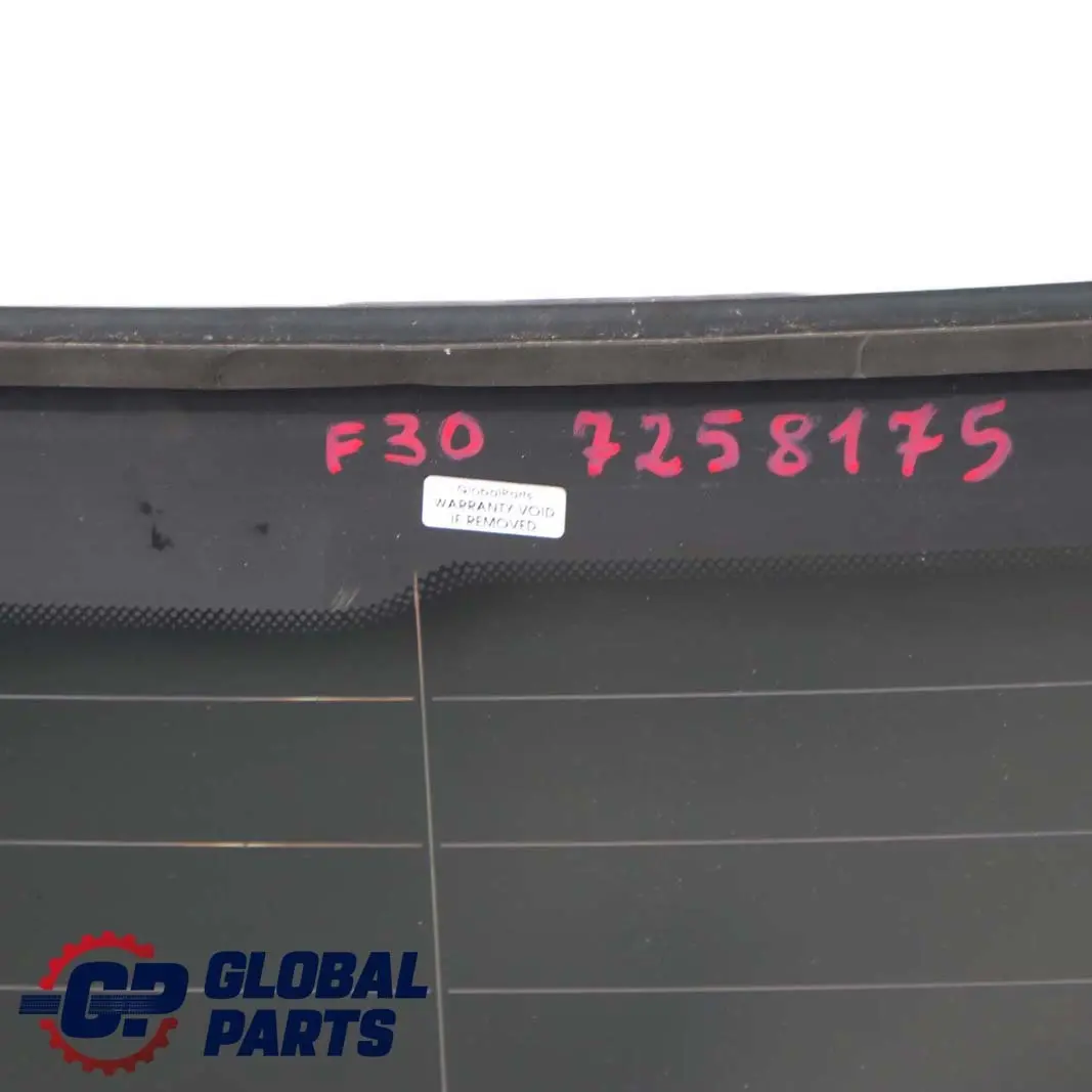 Tylna Klapa Bagażnika Przyciemniane Szkło Okna AS3 do BMW F30 o numerze 7258175 BMW F30 Tylna Klapa Bagażnika Przyciemniane Szkło Okna AS3 - SKU 7258175 - Numer Części 7258175