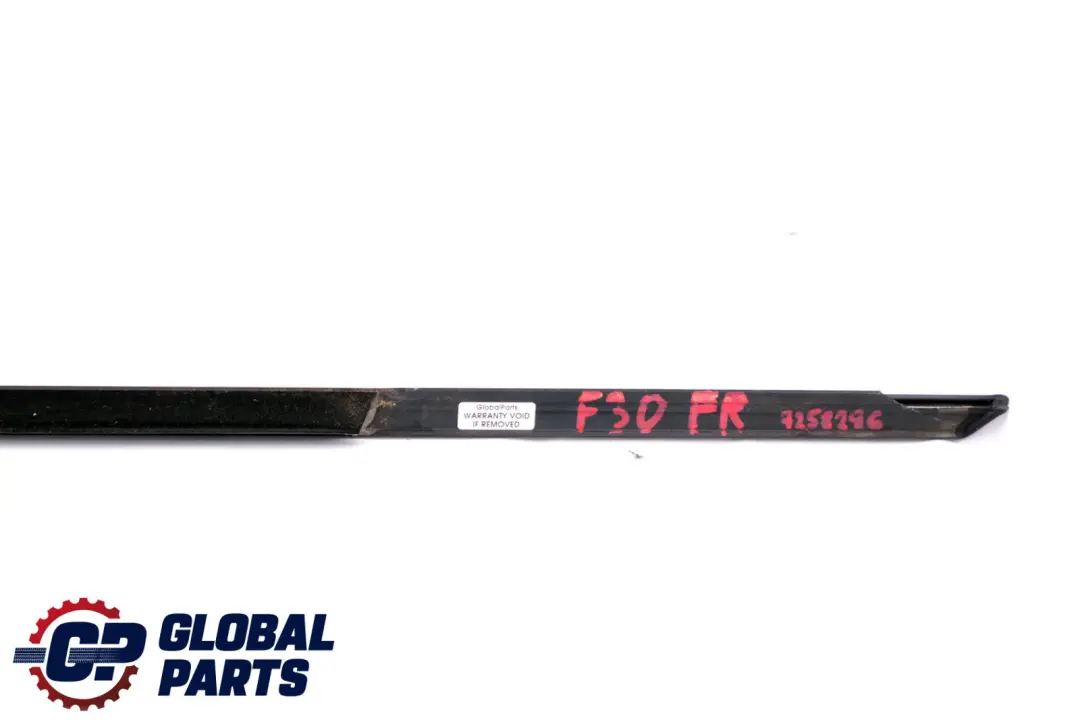 Channel Sealing Outside Door Front Right O/S to BMW F30 F31 LCI with Part number 7258296 BMW F30 F31 LCI Channel Sealing Outside Door Front Right O/S - SKU 7258296 - Part number 7258296