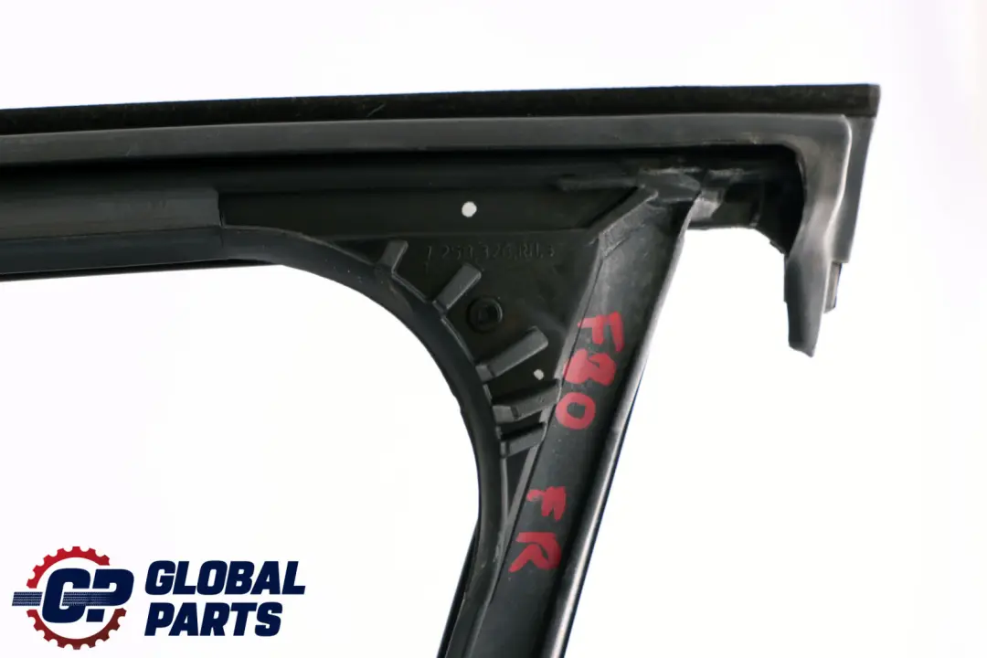 Ventana Guia Junta De sellado Puerta Delantera Derecha para BMW F30 F31 con número de pieza 7258326 BMW F30 F31 Ventana Guia Junta De sellado Puerta Delantera Derecha - SKU 7258326 - Número de pieza 7258326