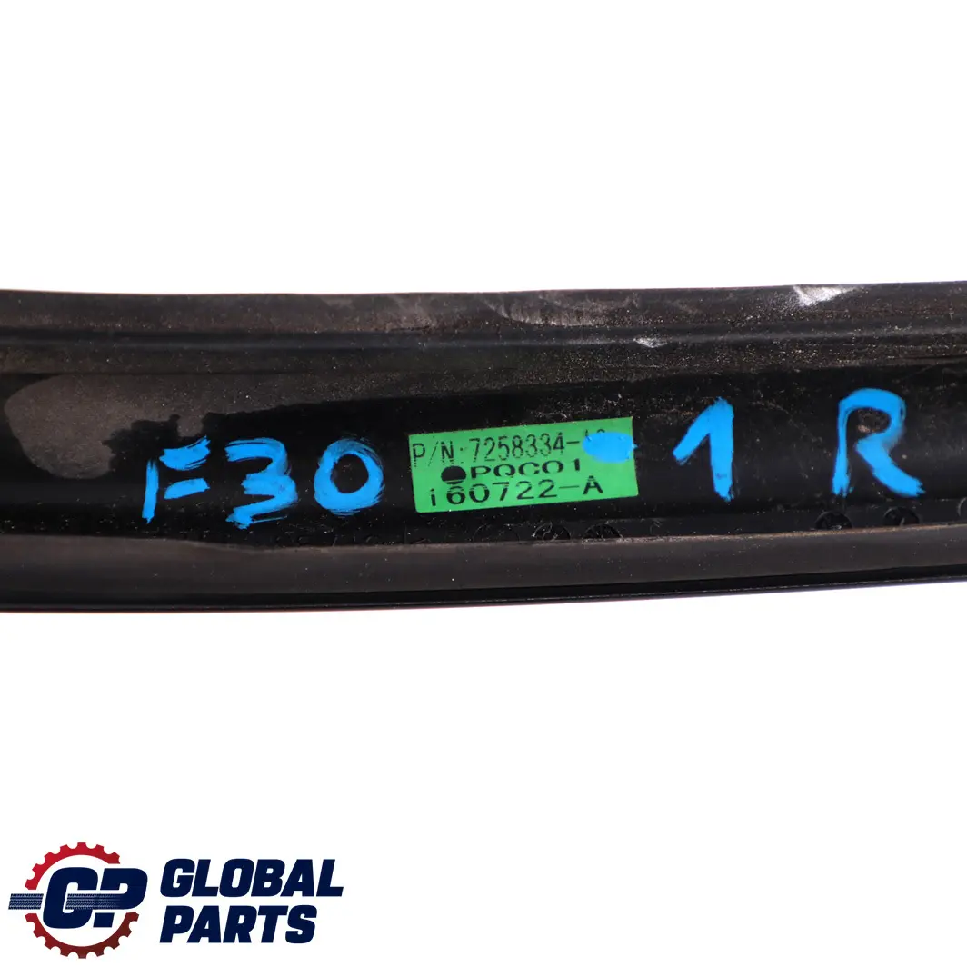 BMW F30 F80 M3 Marco Ventana Puerta Delantera Derecha - SKU 7258334-1 - Número de pieza 7258334