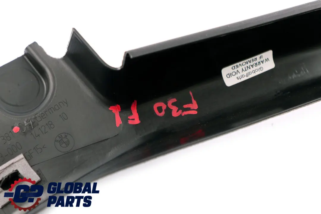BMW F30 F31 F80 M3 Puerta Delantera Izquierda Marco Ventana Sellado Embellecedor - SKU 7259381 - Número de pieza 7259381