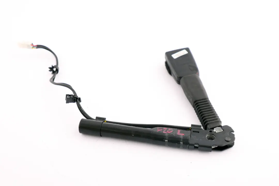 Hebilla Tensor Cinturón Asiento Delantero Izquierdo para BMW F20 F21 F30 F31 F36 con número de pieza 7259387 BMW F20 F21 F30 F31 F36 Hebilla Tensor Cinturón Asiento Delantero Izquierdo - SKU 7259387 - Número de pieza 7259387