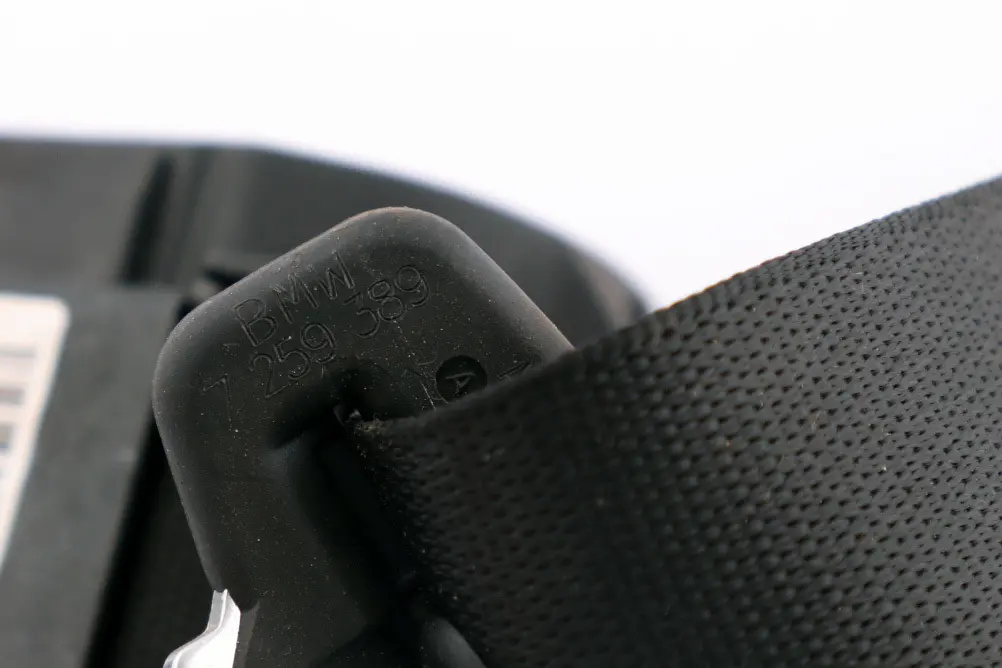 BMW F30 F34 GT F80 M3 Correa Superior Cinturon Trasero Exterior Schwarz - SKU 7259389 - Número de pieza 7259389