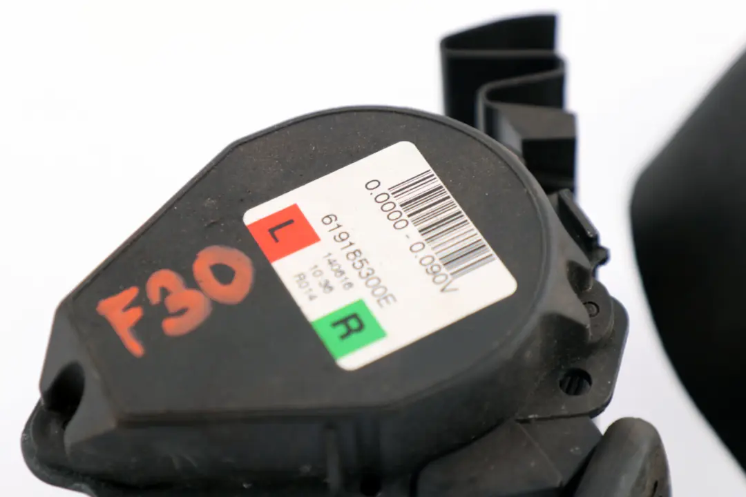 BMW 3 er F30 F34 GT F80 M3 Obergurt Hinten Aussen Schwarz - SKU 7259389 - Teilenummer 7259389