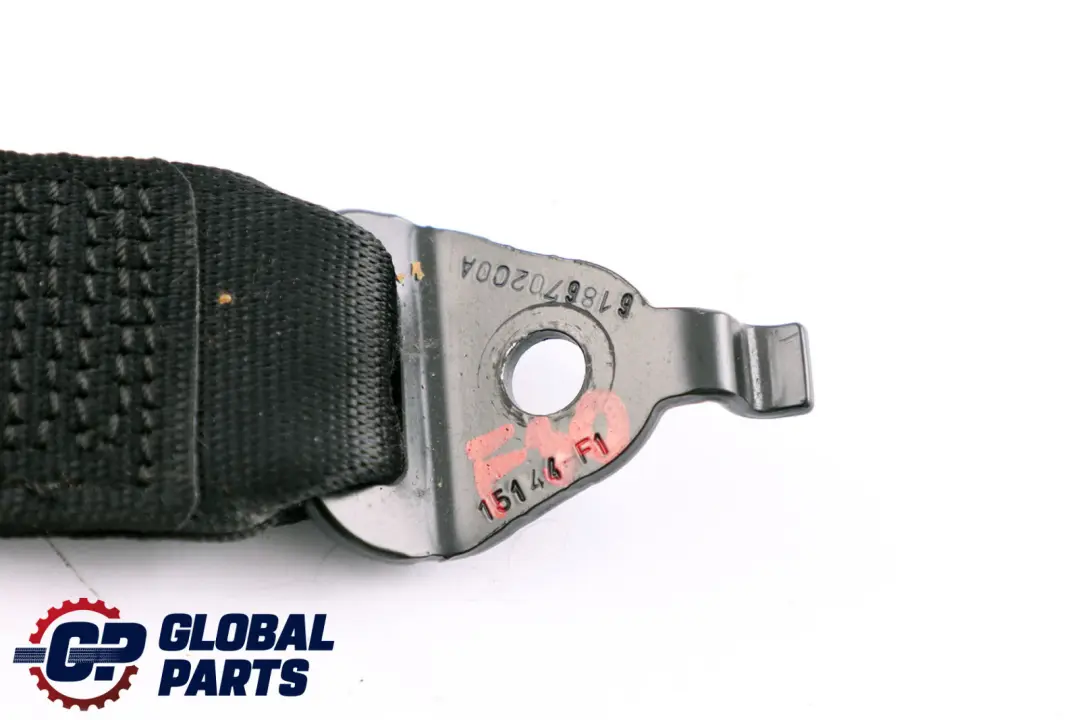 Correa Inferior Central Trasera Con Hebilla Separada Negro para BMW F30 con número de pieza 7259397 BMW F30 Correa Inferior Central Trasera Con Hebilla Separada Negro - SKU 7259397 - Número de pieza 7259397
