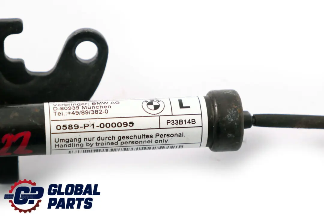 Attuatore Cofano Motore Sinistro per BMW F22 F82 LCI con numero di parte 7259691 BMW F22 F82 LCI Attuatore Cofano Motore Sinistro - SKU 7259691 - Numero di parte 7259691