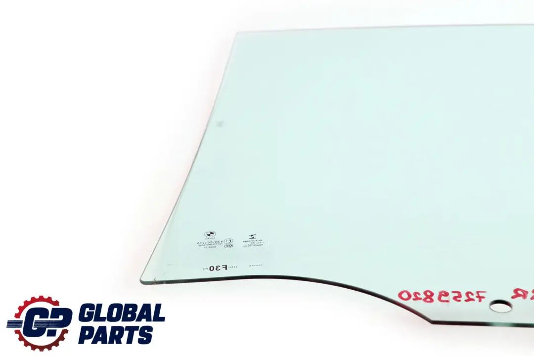 BMW F30 F80 M3 Posteriore Destra Porta Lato Verde Vetro Finestra As2 - SKU 7259820 - Numero di parte 7259820