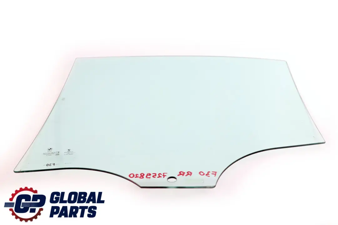 BMW 3 er F30 F80 M3 Hinten Rechts Türseite Fensterglas Grün AS2 - SKU 7259820 - Teilenummer 7259820