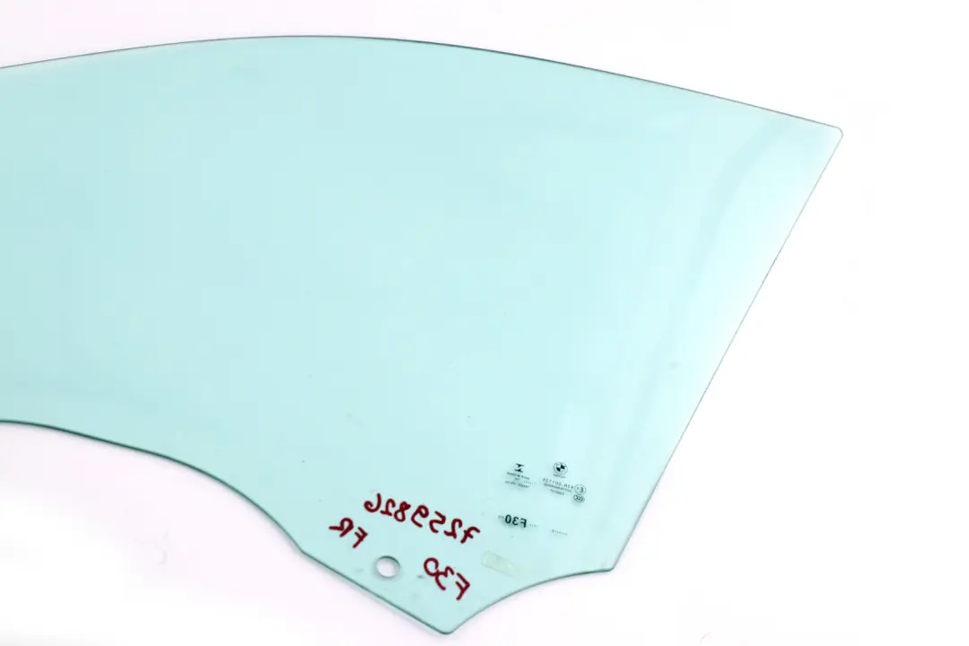 BMW 3 Series F30 F31 Front Right O/S Door Side Green Window Glass AS2 - SKU 7259826 - Part number 7259826
